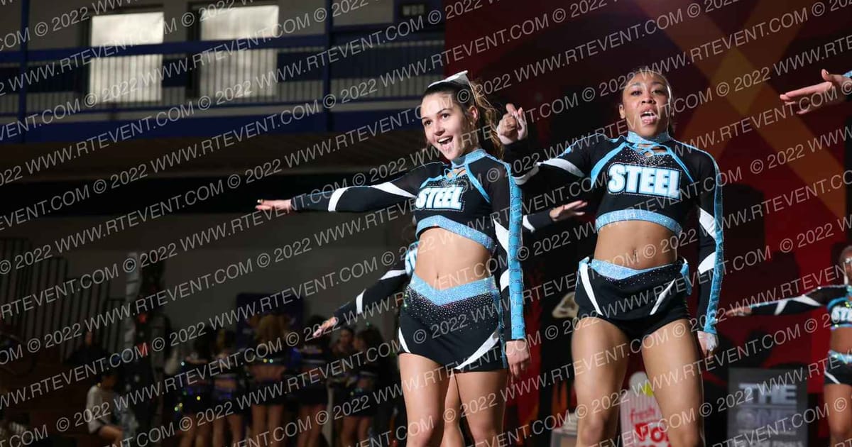 Steel Athletics Cheer Black-Ops · Hooray for Hollywood Cheer and Dance Championships
