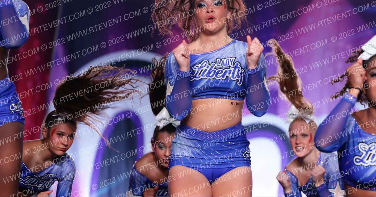 Zone Cheer All Stars Lady Liberty · One Up Grand Nationals