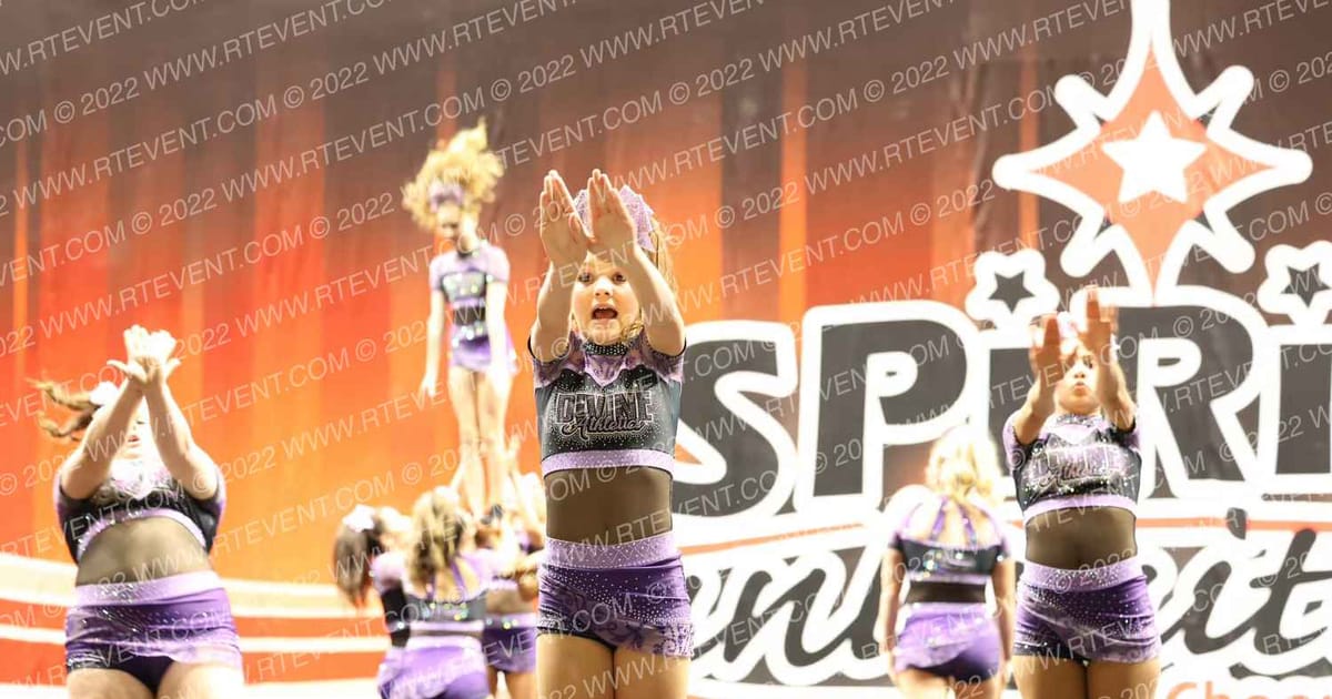 Divine Athletics Cheer Ultraviolet · Spirit Unlimited Baltimore Challenge