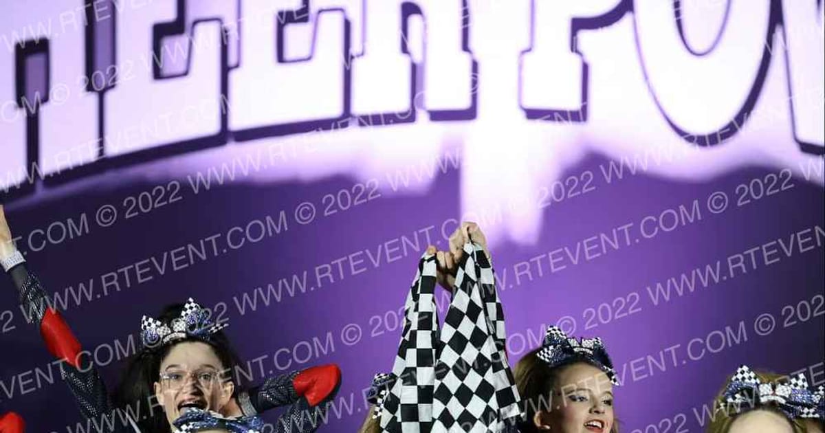 USA Stars BLUE BLITZ · Cheer Power Canton Disco Showdown