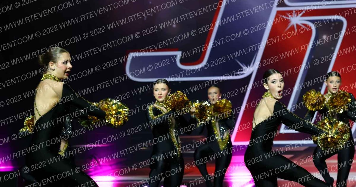 Dance Dynamics Junior Elite Large Pom - James Bond · Just Dance Houston Grand Nationals