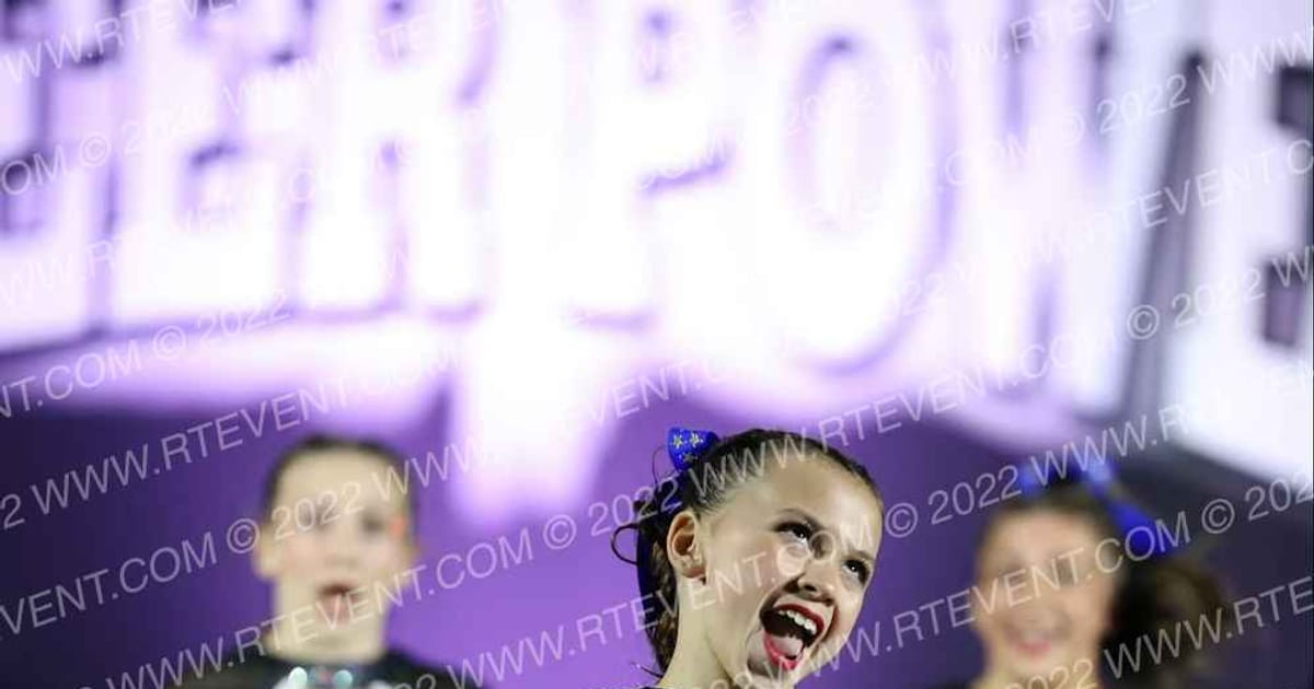 Blue Storm Athletics WEATHERGIRLS · Cheer Power Canton Disco Showdown