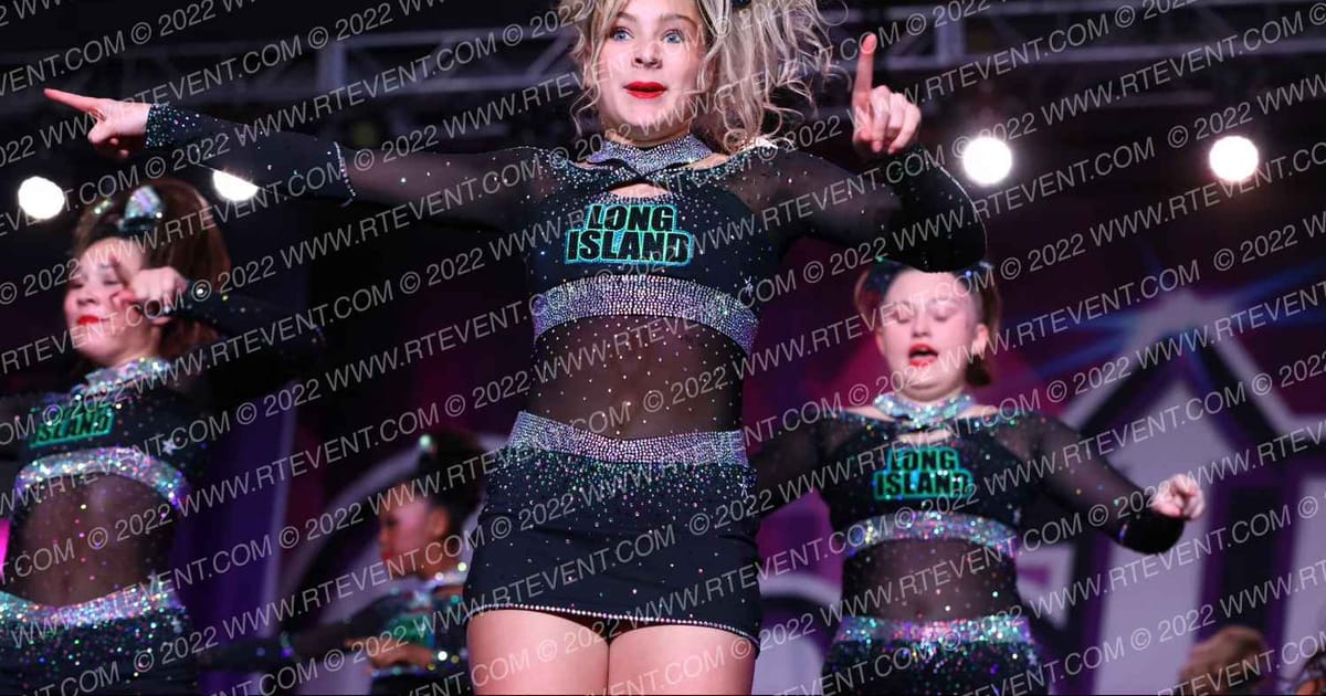 Long Island Cheer AQUA · One Up Grand Nationals