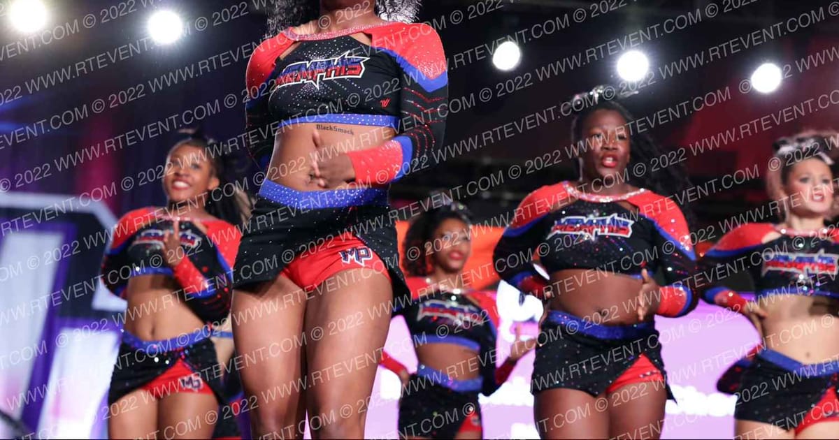 Memphis Pride Cheer BlackSmack · One Up Grand Nationals