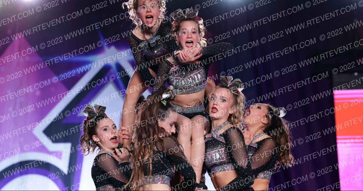 Phoenix Allstars Senior Scorch · One Up Grand Nationals
