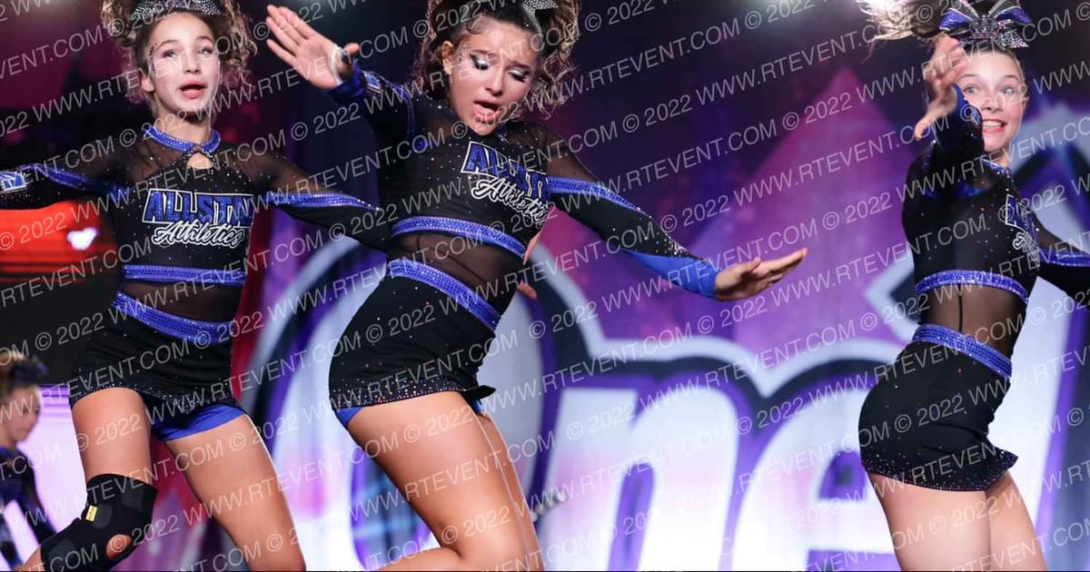 Allstar Athletics Lady Reign · One Up Grand Nationals