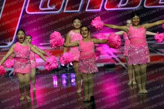 Victoria Allstar Dance Academy Texas Stars Silver Pom - TRIAL
