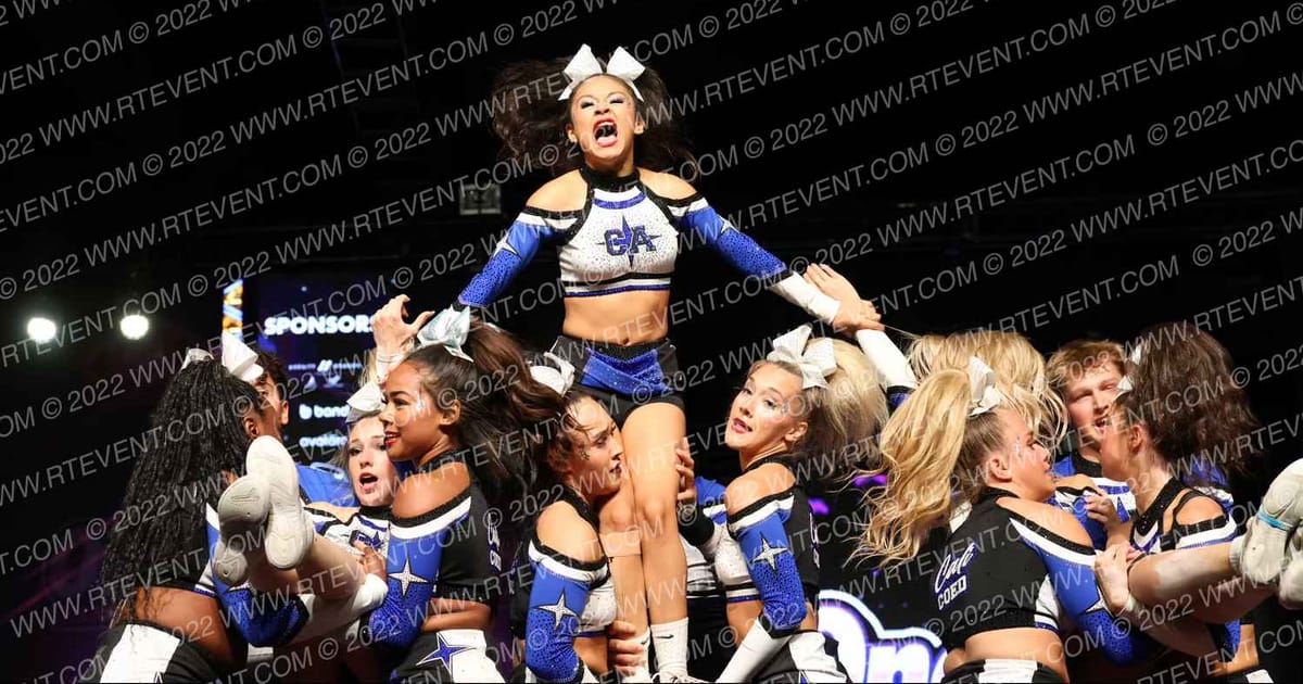 The California All Stars San Marcos CALI COED · One Up Grand Nationals