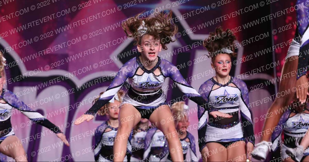 Zone Cheer All Stars Broadway Ladies · One Up Grand Nationals