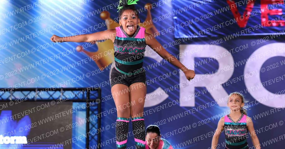 Dragon All Star Cheer Electric Storm · Vegas Crown