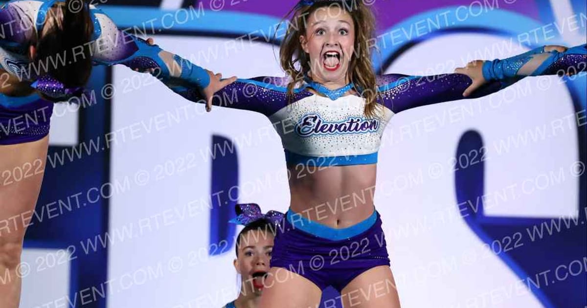 Elevation Cheer Company Vertex · Cheersport Concord Classic DIDII