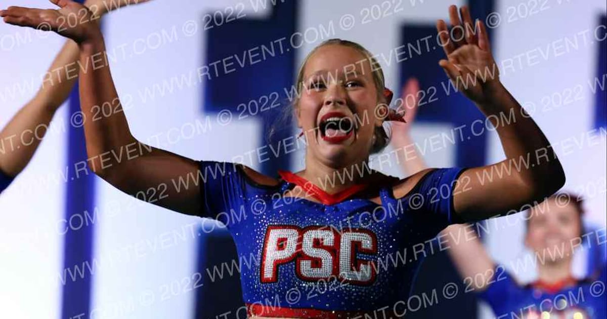 Palmetto Spirit Cheer & Tumble Lady Legacy · Cheersport Concord Classic DIDII