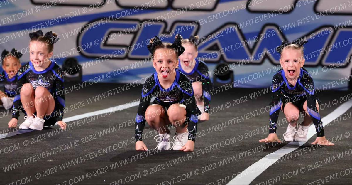 Zone Cheer All-Stars Broadway Babies · Athletic Ft Walton Beach Nationals