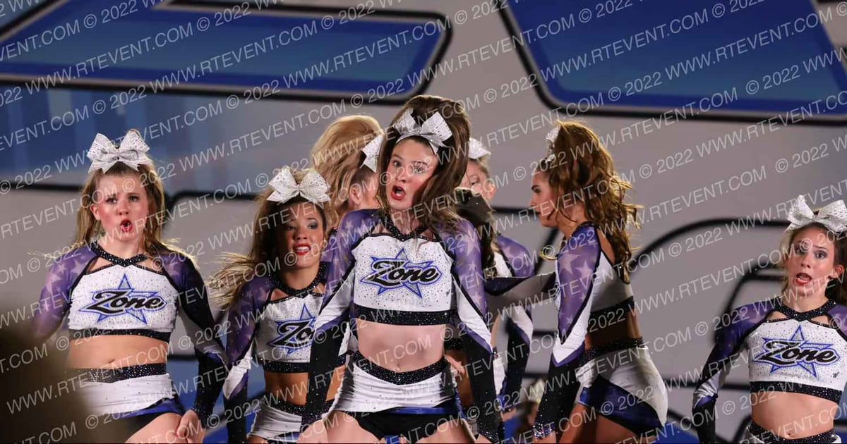 Zone Cheer All-Stars Bombshells · Athletic Ft Walton Beach Nationals