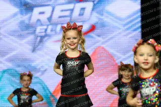 Red Elite Cheerleading Tide