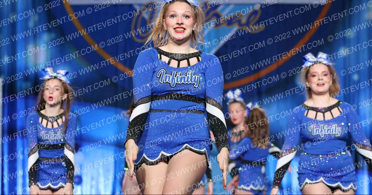 Infinity All Star Cheerleading Aftershock · Lake Erie National Cheer and Dance Championships