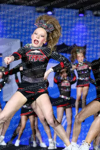 Calgary Stars All-Star Cheerleading Cosmic Rays