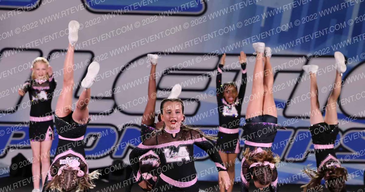LA Cheerz Allstarz Rose · Athletic Ft Walton Beach Nationals