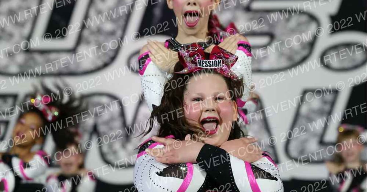 Hession Cheer Academy Pink Sizzle · The US Finals Louisville