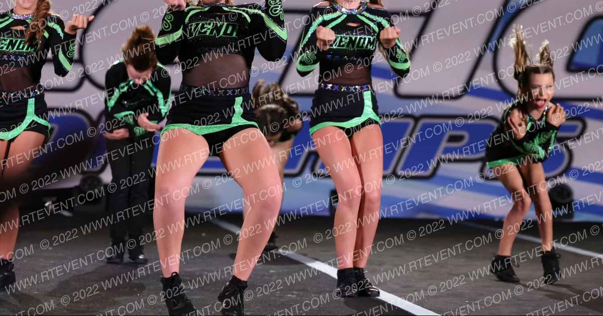 Venom Allstars Blue Crush · Athletic Ft Walton Beach Nationals