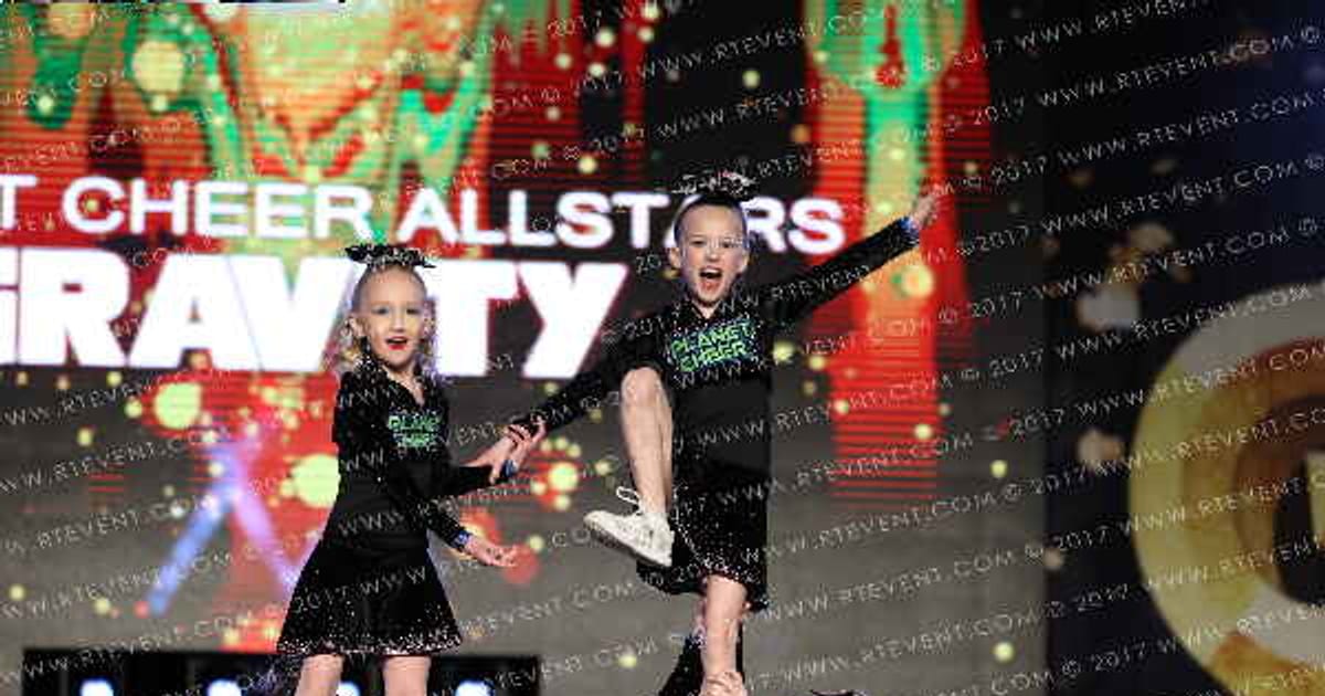 Planet Cheer Allstars Gravity · Gold Rush Vegas