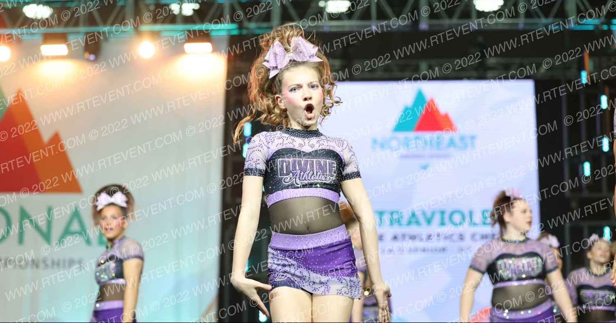 Divine Athletics Cheer Ultraviolet · The Northeast Regional Summit
