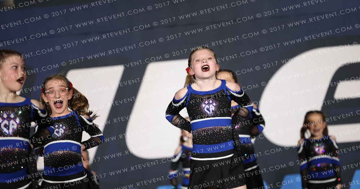 Cheer Athletics Omaha CourageCats · Athletic Kansas City Nationals