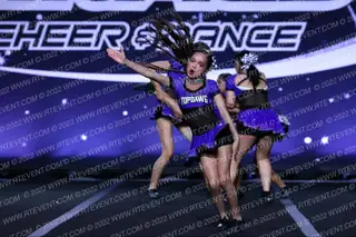 Top Dawg Cheer & Tumbling Purple Reign