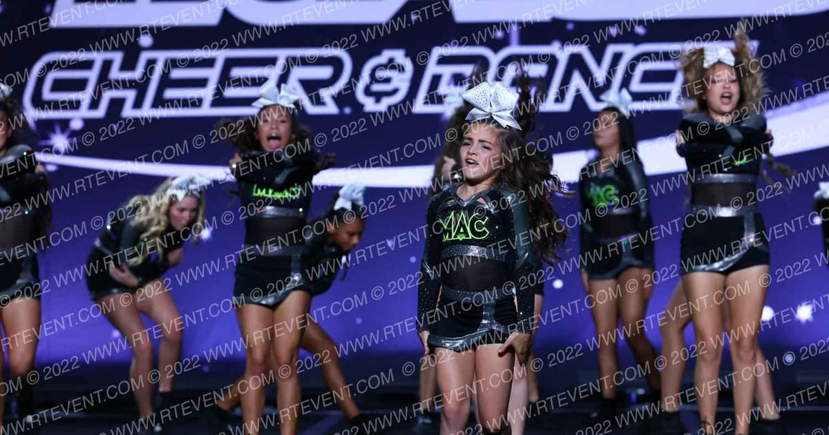 Modern American Cheer Black · U S Finals Galveston
