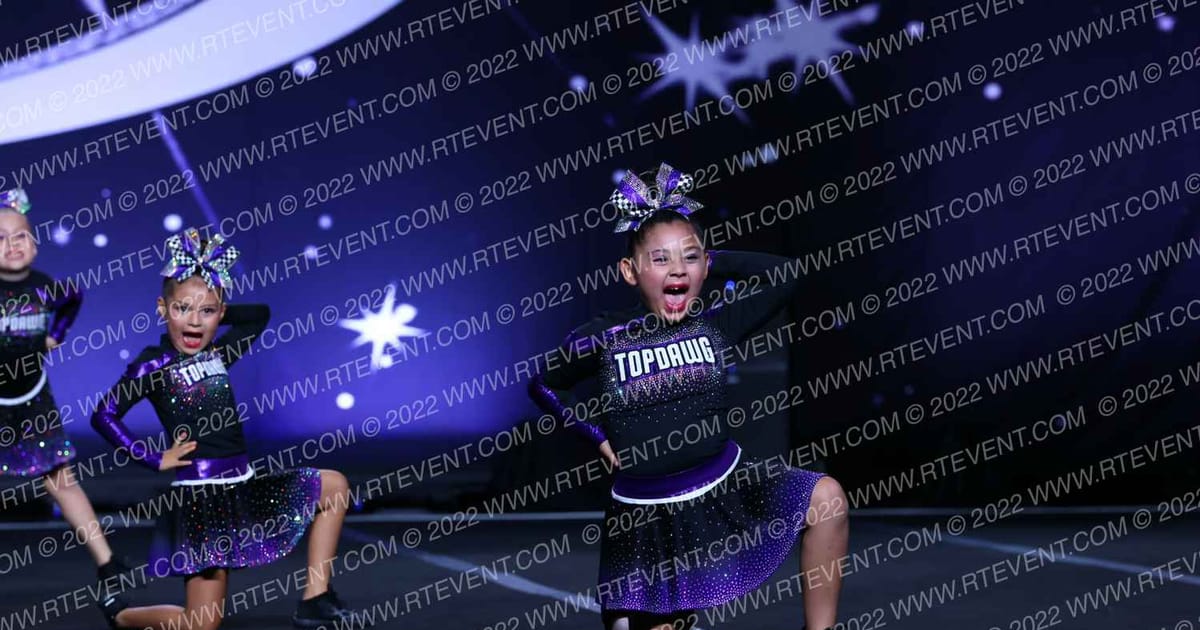 Top Dawg Cheer & Tumbling Royal Rebels · U S Finals Galveston