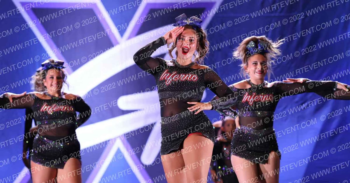 Oakdale Inferno Cheer Smoke Show · Globe X
