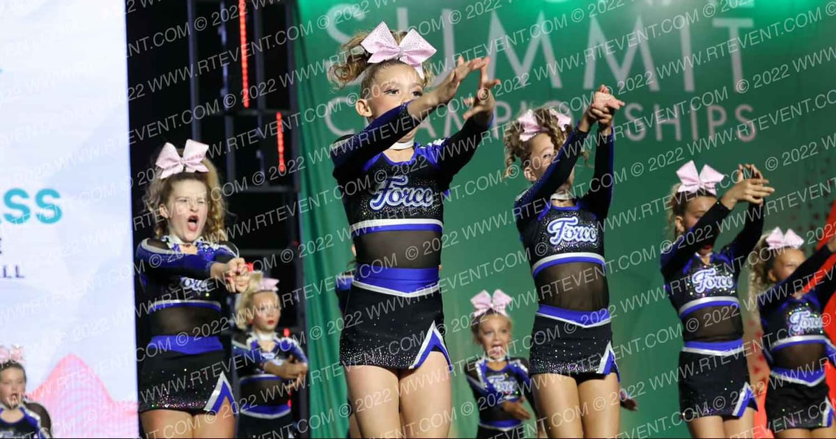 Cheer Force First Class · The West Regional Summit