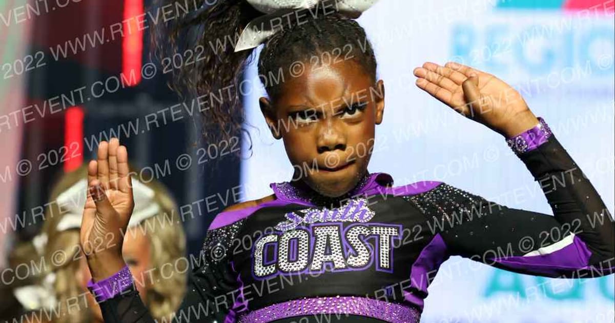 South Coast Cheer Aqua · The West Regional Summit