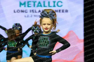 Long Island Cheer METALLIC