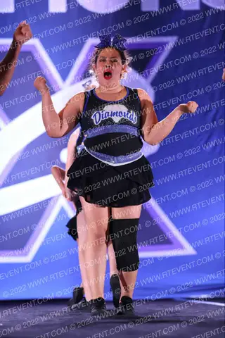 Desert Diamonds All Star Cheer J Blue