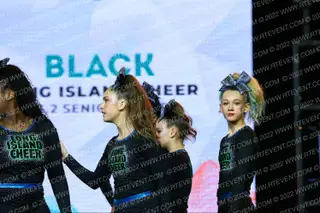 Long Island Cheer Black