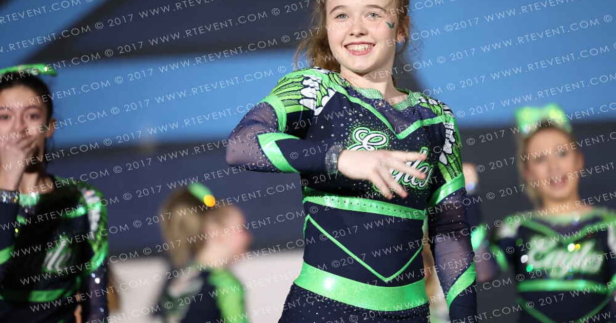 Eagle Elite Cheerleading Swoop · Athletic Kansas City Nationals