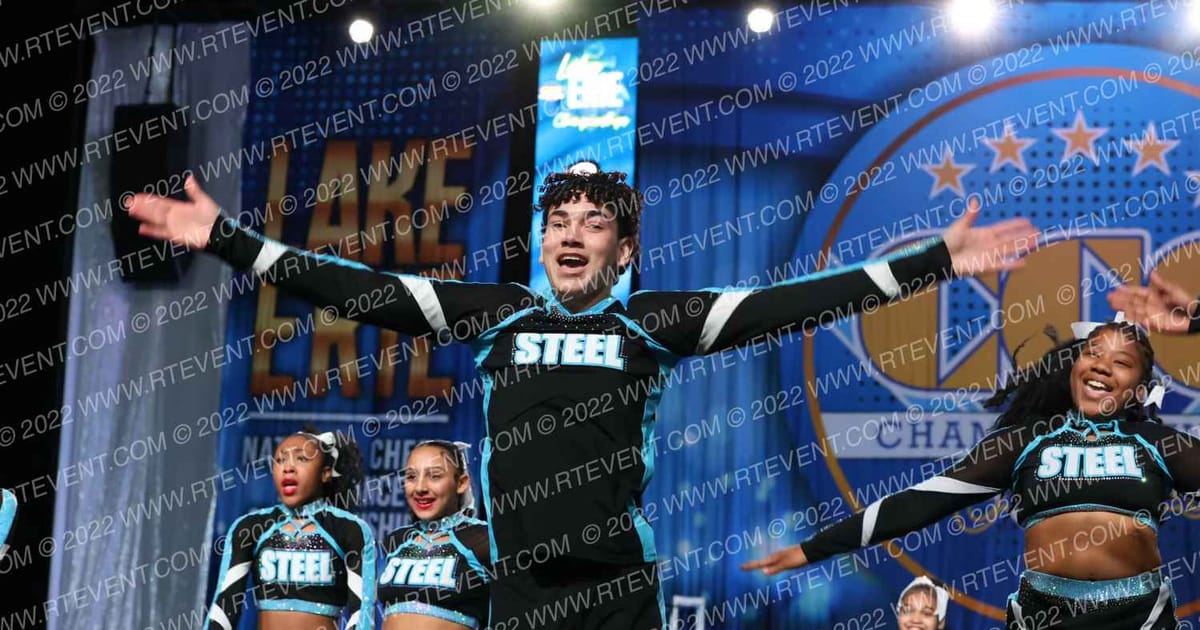 Steel Athletics Cheer Black-Ops · Lake Erie National Cheer and Dance Championships