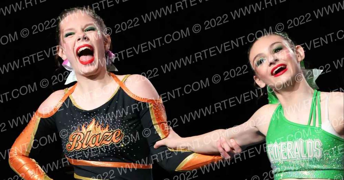 Lake Erie Blaze Cheer LADY EMERALDS · Lake Erie National Cheer and Dance Championships