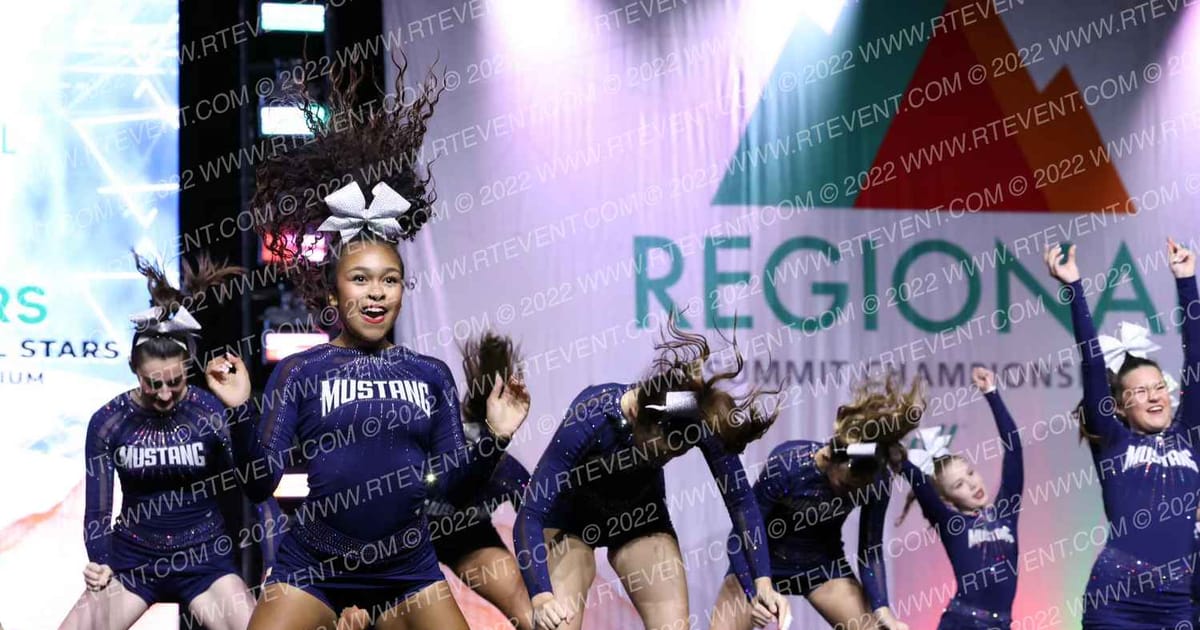 Mustang Cheer All Stars Chargers · Southwest Regional Summit
