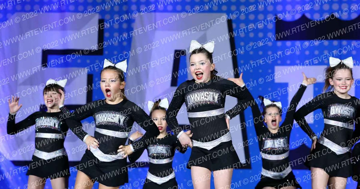 Dynasty Cheer Allstars Graphite · Sea to Sky