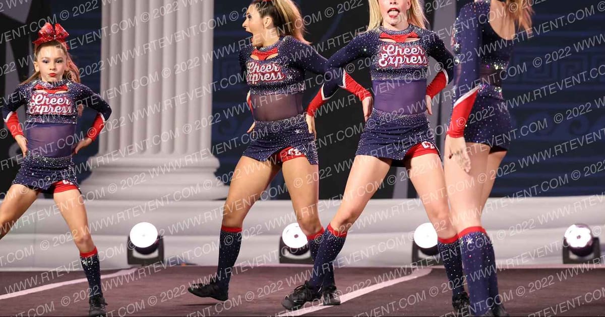 Cheer Express Allstars Red Reign · ASC Clash of the Titans Tampa Photo