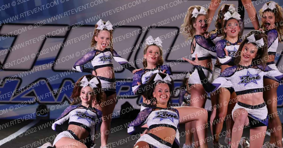 Zone Cheer All-Stars Bombshells · Athletic Ft Walton Beach Nationals