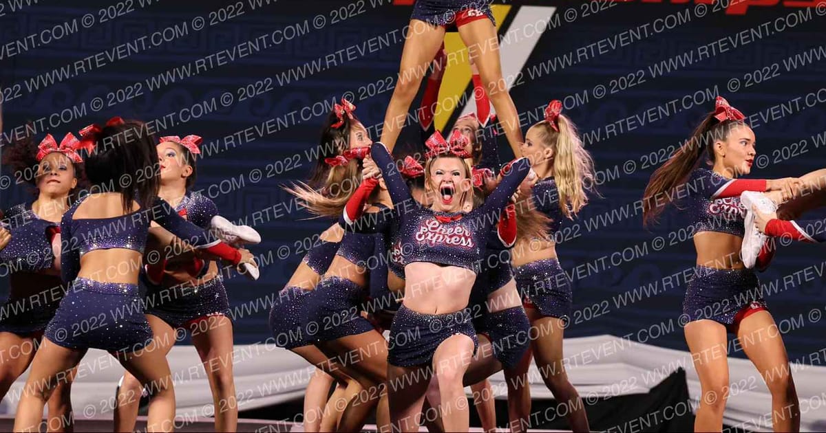 Cheer Express Allstars Senior Heat · ASC Clash of the Titans Tampa Photo
