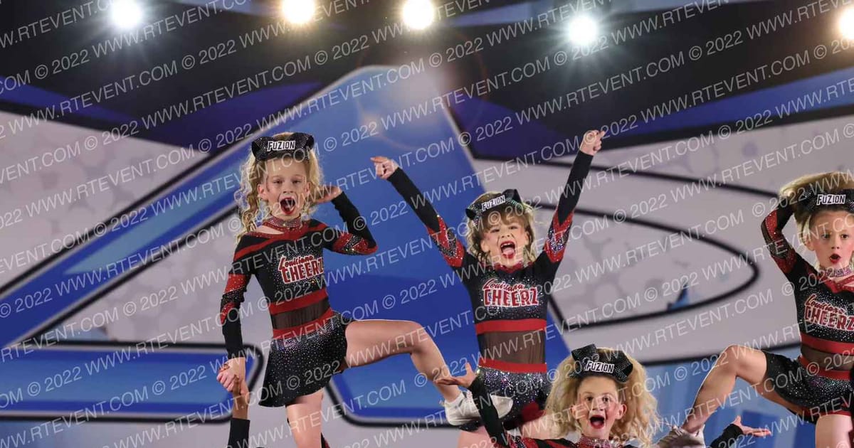 LA Cheerz Allstarz FuZion · Athletic Ft Walton Beach Nationals