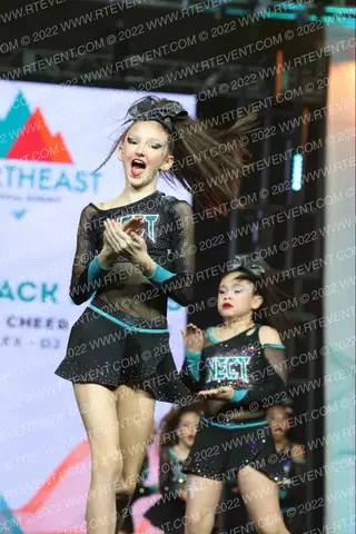 New England Cheer & Tumble Youth Black Pearls