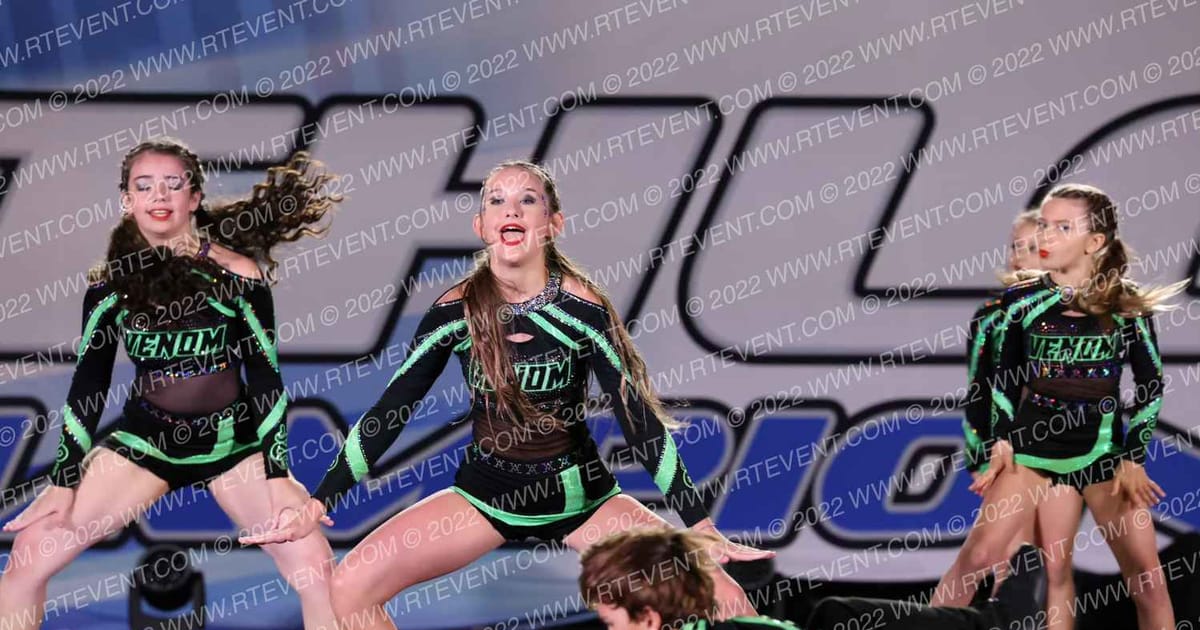 Venom Allstars Blue Crush · Athletic Ft Walton Beach Nationals
