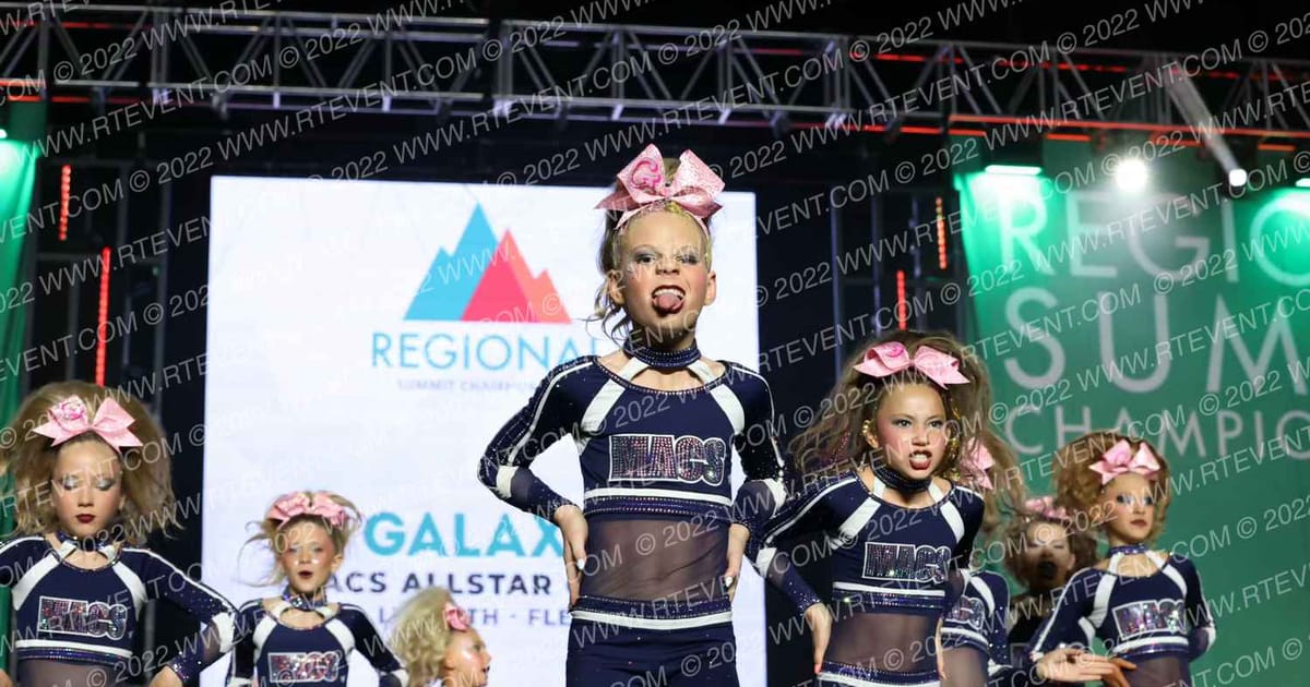 Macs Allstar Cheer MACS GALAXY · The West Regional Summit