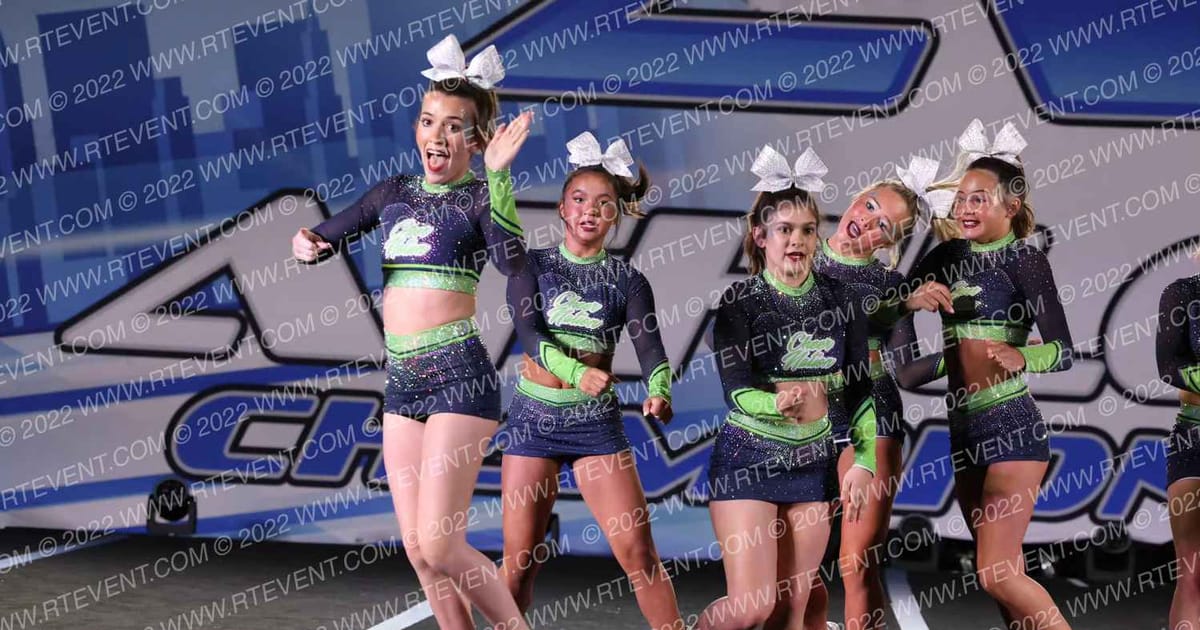 Cheer Nation Athletics AQUA · Athletic Ft Walton Beach Nationals