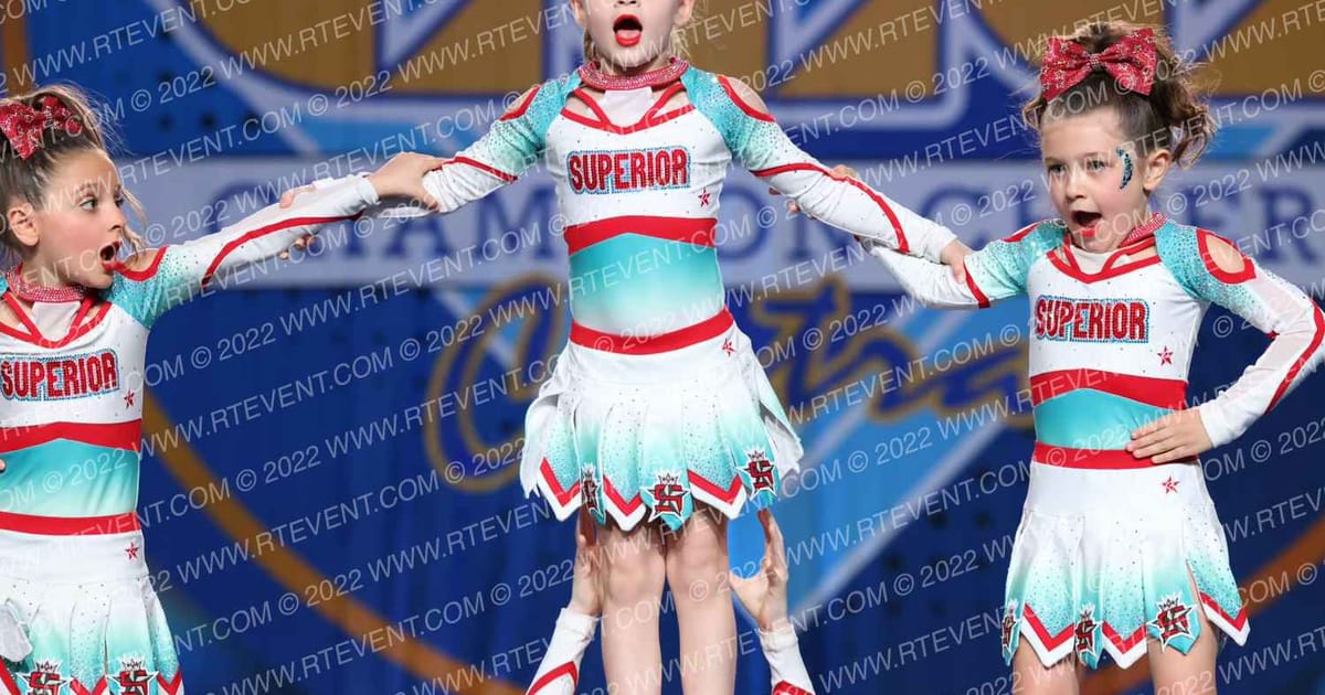 Superior Athletics Mini Sparkle · Lake Erie National Cheer and Dance Championships